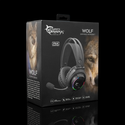 2nd choise, new condition: WHITE SHARK HEADSET GH-2044 WOLF