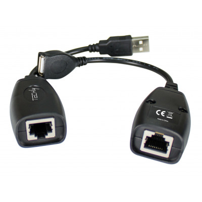 USB EXTENDER OVER CAT 5E & 6 UP TO 50M