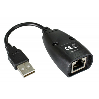 USB EXTENDER OVER CAT 5E & 6 UP TO 60M