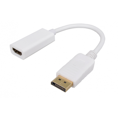 TECHLY DISPLAYPORT 1.2 MALE TO HDMI FEMALE ADAPTER