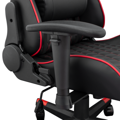 WHITE SHARK GAMING CHAIR RACE TWO BLACK/RED