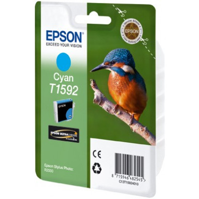 Epson Ink&#47;T1592 Kingfisher 17ml CY