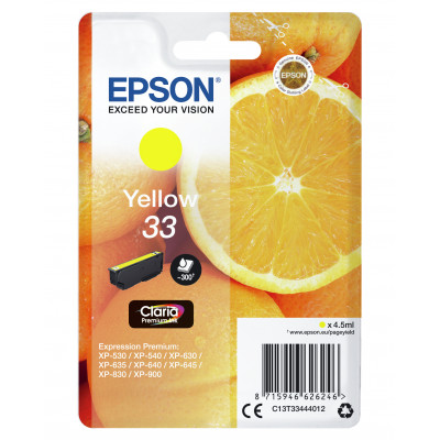Epson Ink/33 Oranges 4.5ml YL
