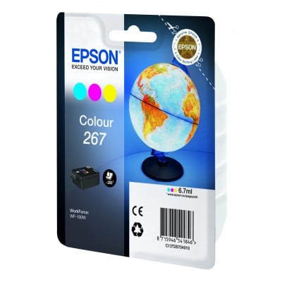 Epson Ink&#47;267 Globe 6.7ml CMY