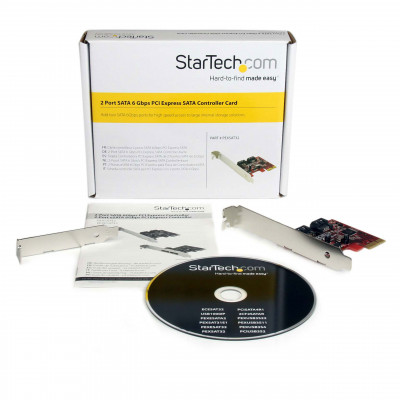 StarTech 2 Port PCIe SATA 6 Gbps Controller Card