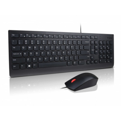 2ème choix - état neuf: Lenovo Essential Wired Keyboard and Mous