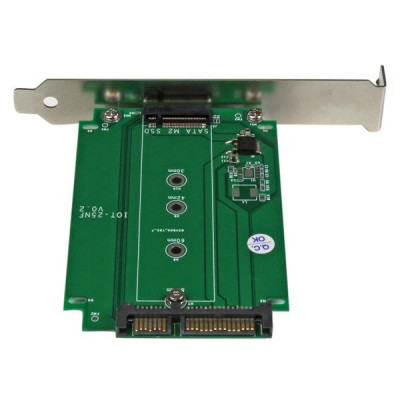 StarTech M.2 to SATA PCI slot mounted SSD adapter