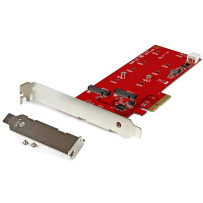 StarTech 2x M.2 SSD Controller Card - PCIe