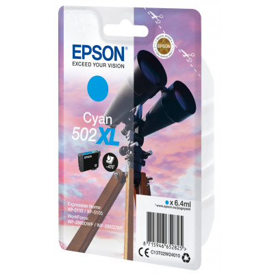 Epson Ink&#47;502XL Binocular 6.4ml CY