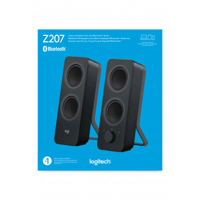 Logitech Z207 Bluetooth Computr Speakers BLK EMEA