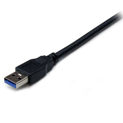 StarTech 2m Black USB 3.0 Extension Cable M&#47;F