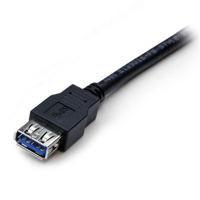 StarTech 2m Black USB 3.0 Extension Cable M/F