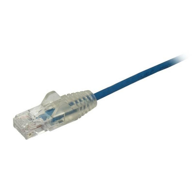 StarTech Cable - Blue Slim CAT6 Patch Cord 0.5m