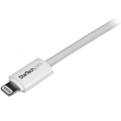 StarTech 10 ft White 8-pin Lightning to USB Cable