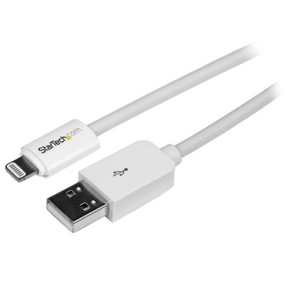 StarTech 10 ft White 8-pin Lightning to USB Cable