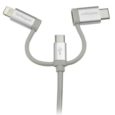 StarTech Lightning Cable - USBC to Micro USB - 1m