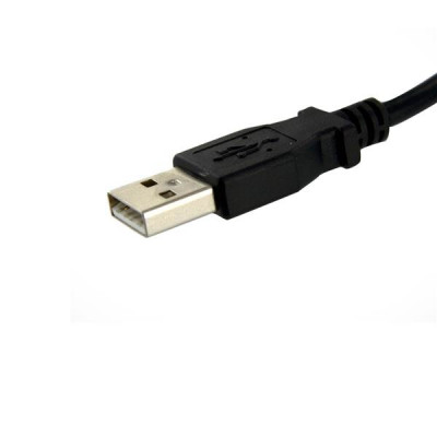 StarTech 60 cm Panel Mount USB Cable A to A - F&#47;M