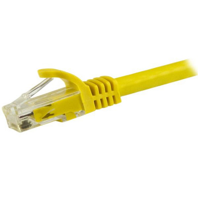 StarTech 15m Yellow Snagless Cat6 UTP Patch Cable