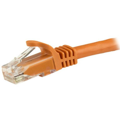 StarTech 0.5m Orange Snagless Cat6 Patch Cable