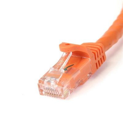 StarTech 2m Orange Snagless UTP Cat6 Patch Cable