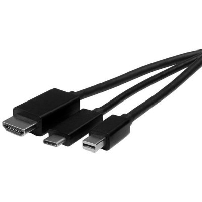 StarTech USB-C HDMI or mDP to HDMI Cable 6ft