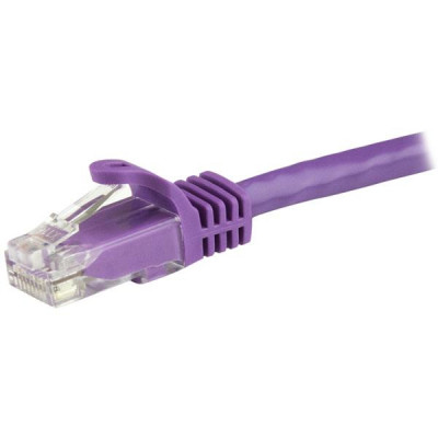 StarTech 0.5m Purple Snagless Cat6 Patch Cable