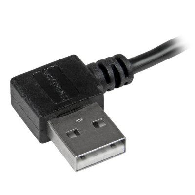 StarTech 1m 3 ft Right Angle Micro-USB Cable