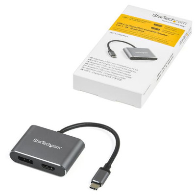 StarTech USB C Multiport Video Adapter to HDMI&#47;DP