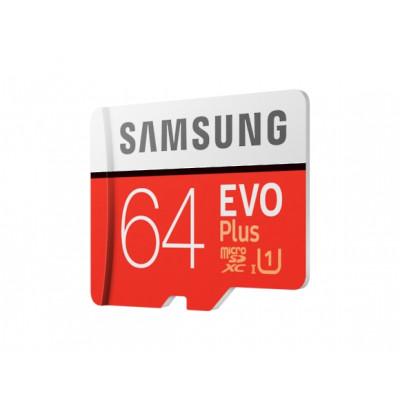Samsung EFLASH SDXC Micro Card 64GB EVO Plus Class 10