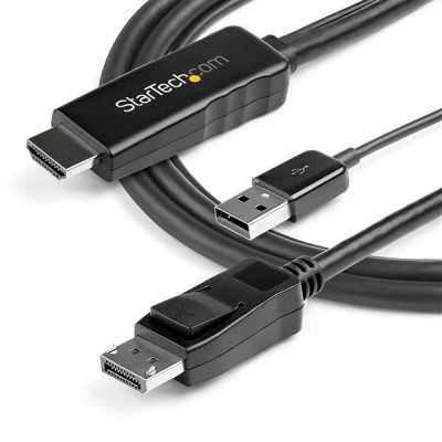 StarTech Adapter - HDMI to DisplayPort Cable - 4K