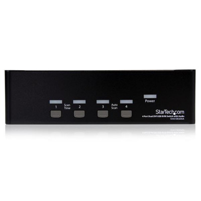 StarTech 4 Port Dual DVI USB KVM Switch