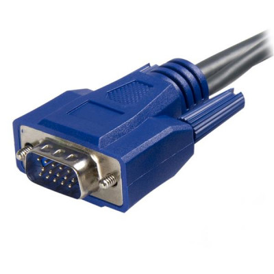 StarTech 10ft Ultra-Thin USB VGA 2-in-1 KVM Cable