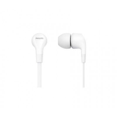 Philips Compact in-ear with mic 8.6mm driver wh