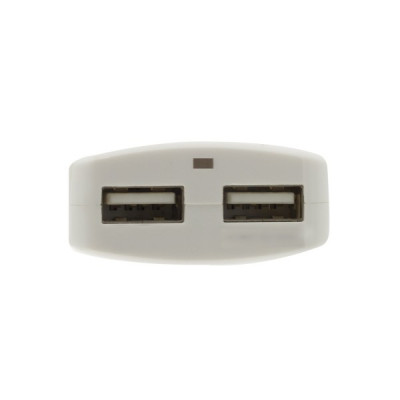 Eminent USB AC charger 2ports 2.4A 12W smartIC