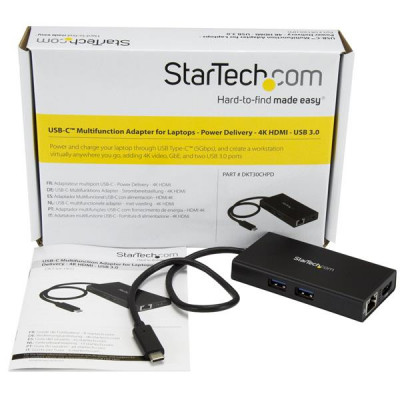 StarTech USB C Multiport Adapter for Laptops