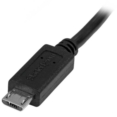 StarTech 0.5m 20in Micro-USB Extension Cable M&#47;F