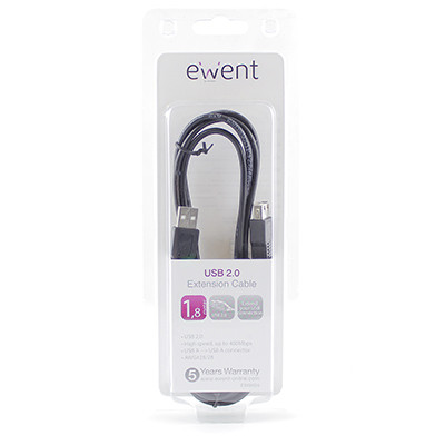 Eminent USB 2.0 Ext Cable 1.8 M