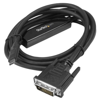 StarTech 2m 1.8m&#47;6 ft USB-C to DVI Cable