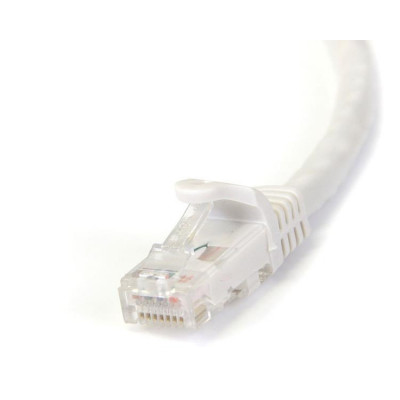 StarTech 15 m White Snagless Cat6 UTP Patch Cable
