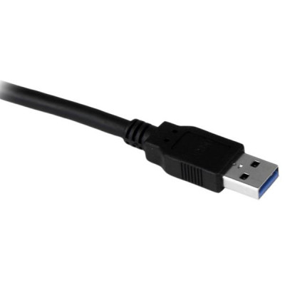 StarTech 5ft Black USB 3 Desktop Extension Cable