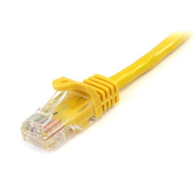 StarTech 3m Yellow Snagless UTP Cat5e Patch Cable