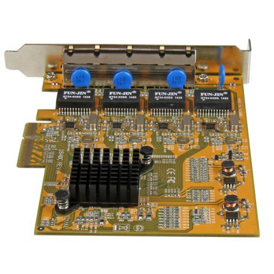 StarTech 4-Port PCIe Gigabit Network Adapter Card