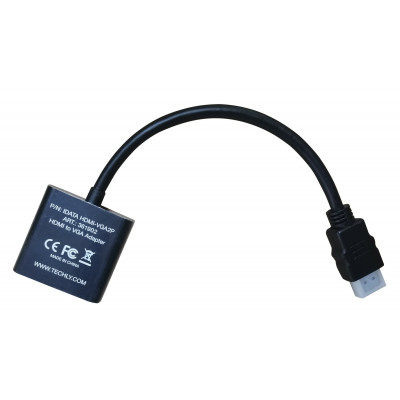 TECHLY HDMI MALE TO VGA FEMALE CONVERTER CABLE