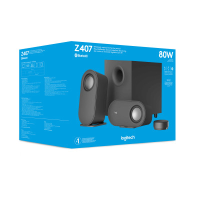 Logitech Speaker Z407 Grey