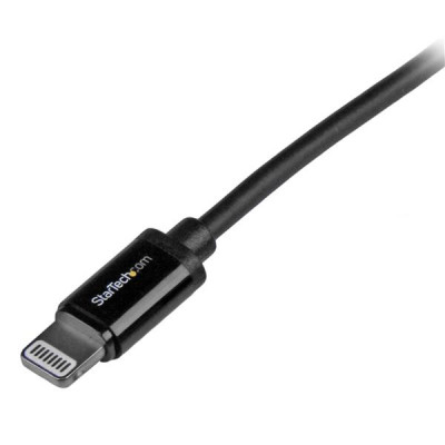 StarTech 1m Black 8-pin Lightning to USB Cable