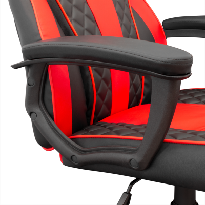 WHITE SHARK GAMING CHAIR PIRATE BLACK/RED