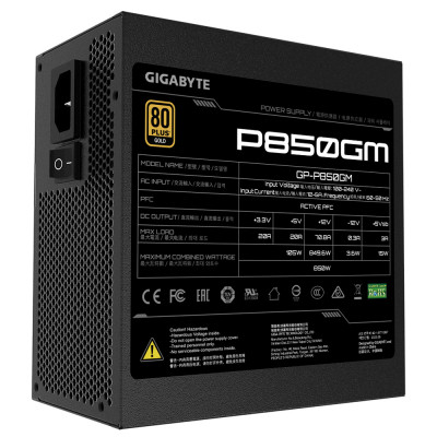 PSU GIGABYTE GP-P850GM 80+ GOLD Modular
