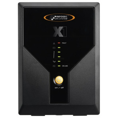 INFOSEC X1 - 2000VA UPS - LINE INTERACTIVE USB PORT