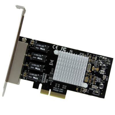 StarTech 4-Port Gigabit Ethernet Network Card