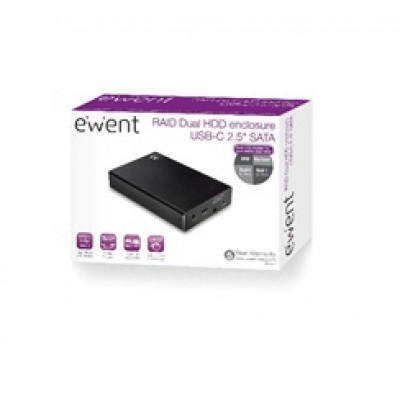 Eminent Ewent USB 3.2 Gen2 USB-C Dual 2.5" SATA